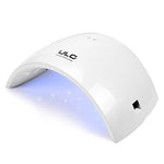 Load image into Gallery viewer, Nail Lamp Dryer 24W ULG Curing LED UV Lamp for Fingernail Toenail Gel Nail Polish 30 seconds 60 seconds Timer Setting
