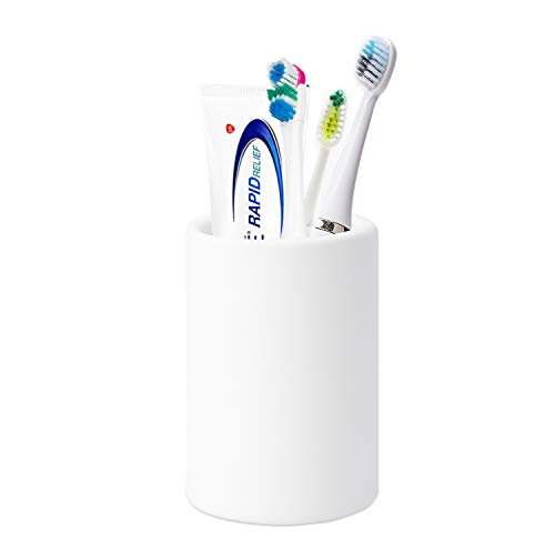 ULG398-Diatomite Toothbrush Cup WH-us