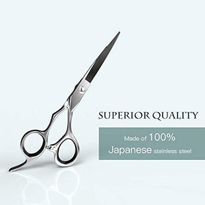 Professional Hair Cutting Scissors 6.5 Inch with Adjustment Tension Screw