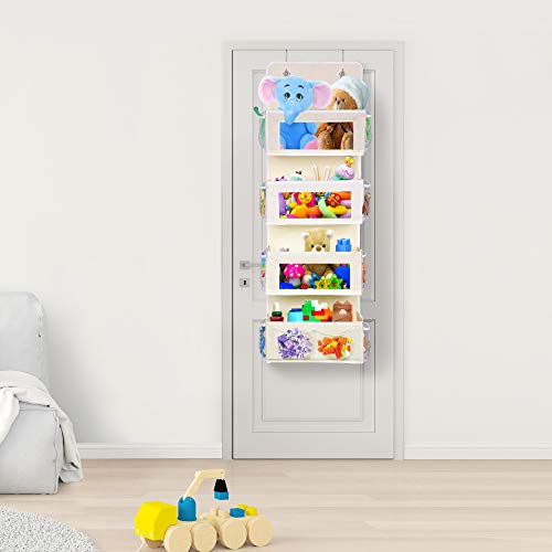 ULG Over Door Hanging Organizer with 4 Pockets