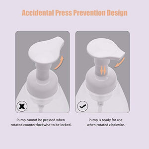 Foaming Soap Pump Dispensers Replacement Pack of 2