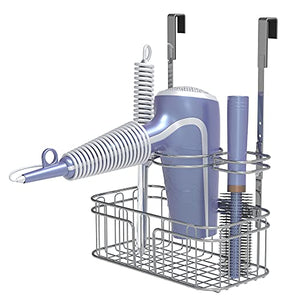 ULG Hair Tool Organizer, Hair Dryer Holder Over Cabinet or Wall Mount,