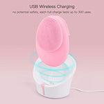 Load image into Gallery viewer, Facial Cleansing Brush Silicone - Pink

