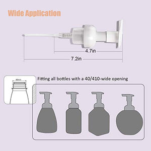 Foaming Soap Pump Dispensers Replacement Pack of 2