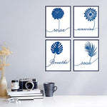 Load image into Gallery viewer, ULG Bathroom Decor Art Prints Set of 4 Unframed - 8x10s
