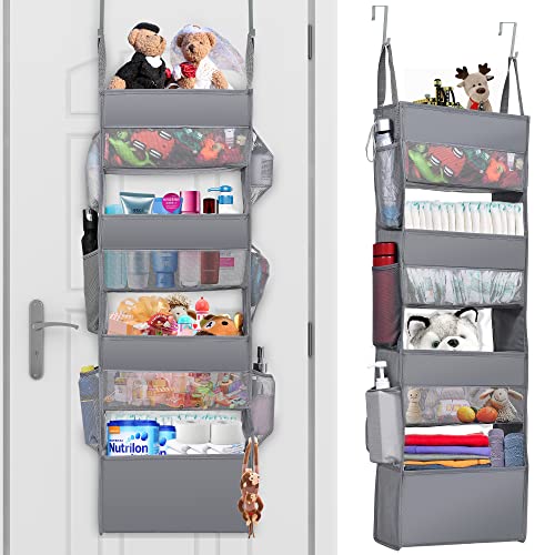 Hanging Wardrobe Organizer – Over-the-Door, 8 Or 12 Pockets, Polyester