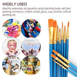ULG Acrylic Paint Brushes Set