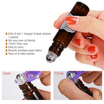 Load image into Gallery viewer, 8 Pcs Roll on Glass Bottles 10ml
