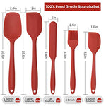 Load image into Gallery viewer, Silicone Spatula Set 5 Pcs Heat Resistant Rubber
